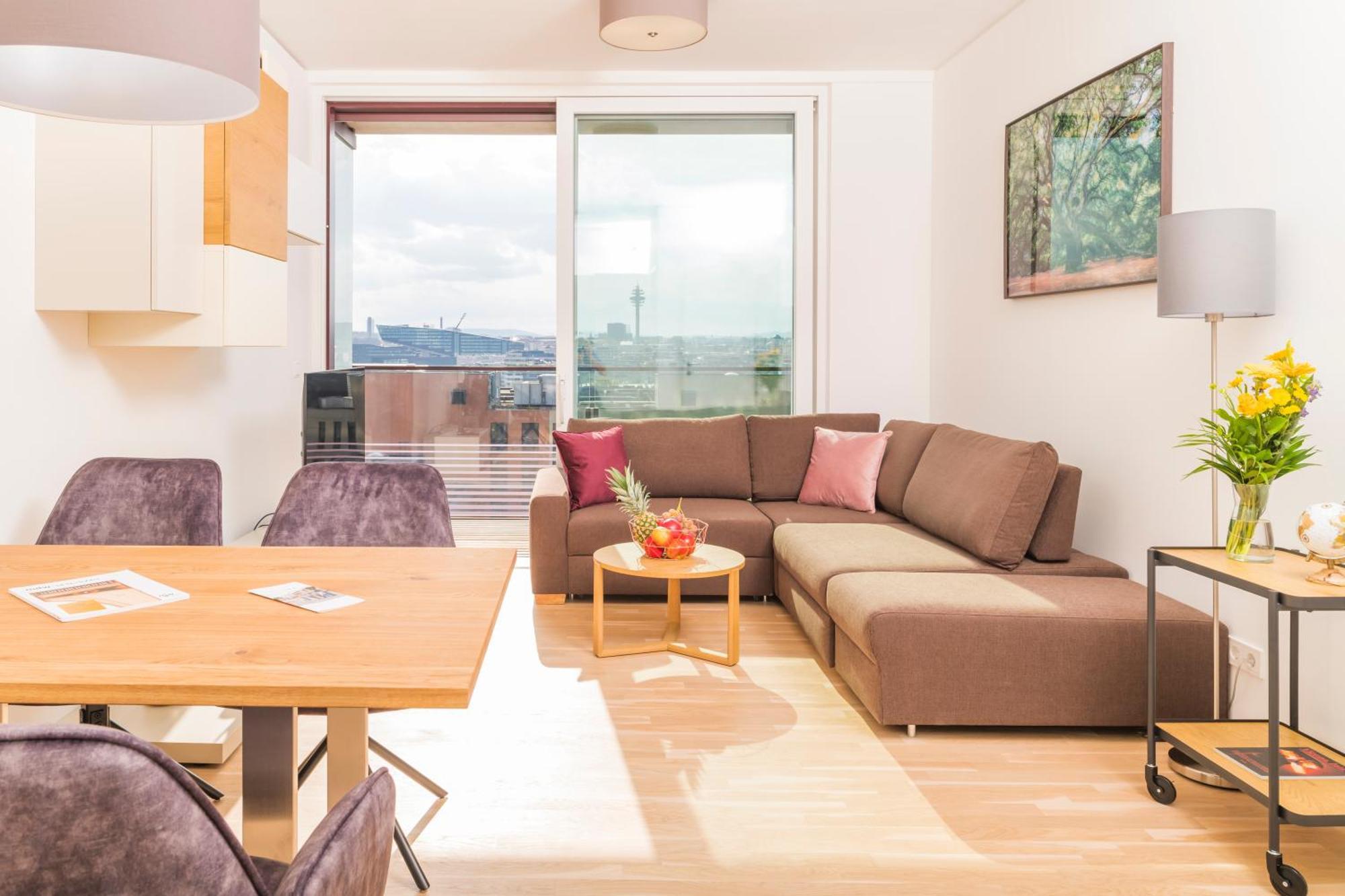 Triiiple Tower Dream Apartments With Rooftop-Summer-Pool Wien Exteriör bild