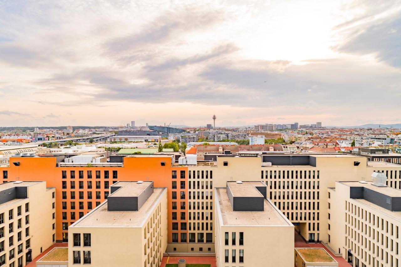 Triiiple Tower Dream Apartments With Rooftop-Summer-Pool Wien Exteriör bild