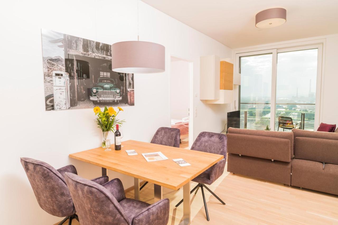 Triiiple Tower Dream Apartments With Rooftop-Summer-Pool Wien Exteriör bild