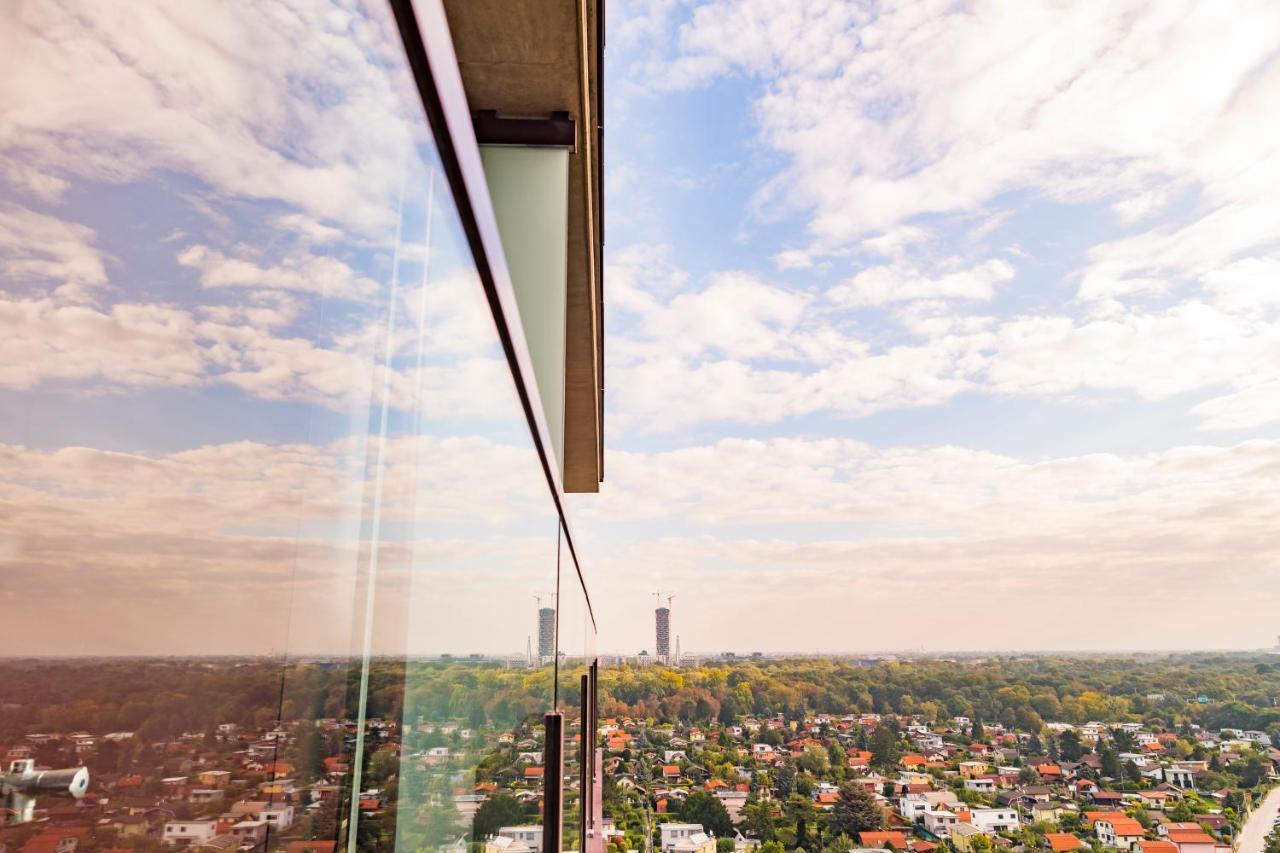 Triiiple Tower Dream Apartments With Rooftop-Summer-Pool Wien Exteriör bild